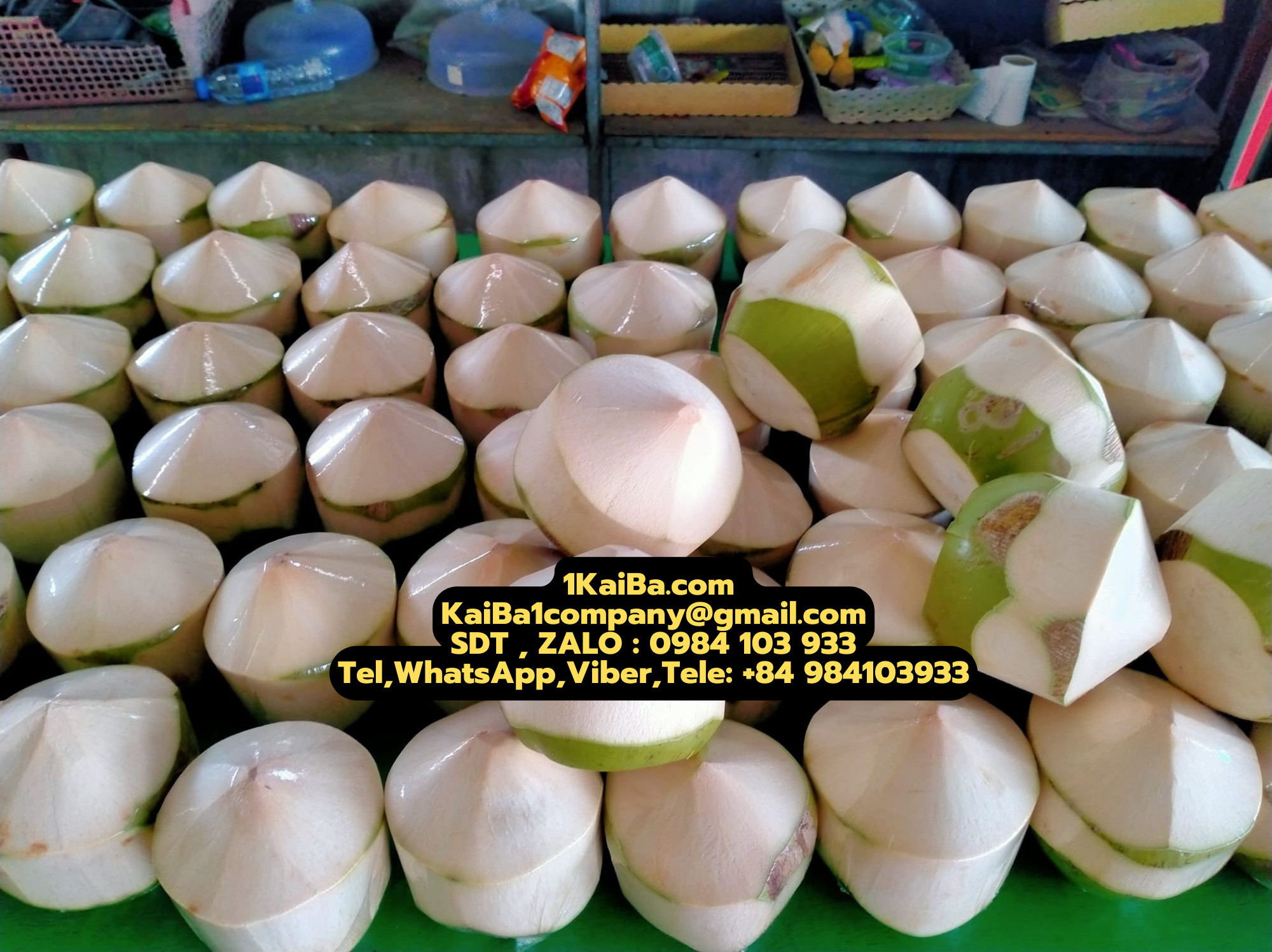 Máy Gọt Vỏ Dừa KaiBa